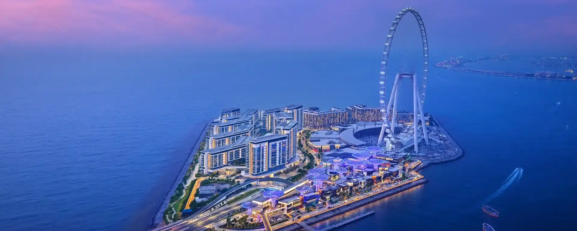 Ain Dubai: la ruota panoramica di Dubai sull'isola di Bluewaters